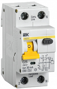 АВДТ 32 C25 - Автоматический Выключатель Дифференциального тока