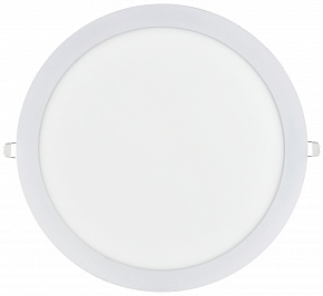 Светильник ДВО 1609 белый, круг LED 24Вт 4000 IP20 IEK