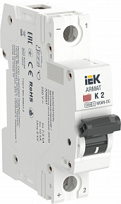 ARMAT Авт. выкл. M06N-DC 1P K 2А IEK