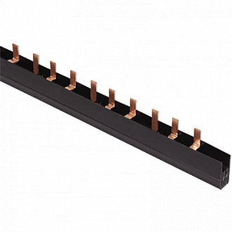 Шина соединительная PIN 2Р 100А шаг 27 мм (дл. 1м) ИЭК