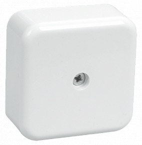 Коробка КМ41206-01 распаячная для о/п 50х50х20мм белая (с контактной группой)