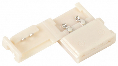 Коннектор 10шт для стыкового соединения  светодиодных лент MONO 10 мм  (разъем -  разъем) IEK