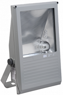Прожектор металлогалогенный ГО01-150-02 150Вт цоколь Rx7s серый ассиметричный  IP65 ИЭК
