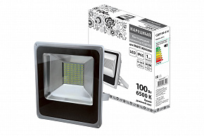  Прожектор светодиодный СДО100-2-Н 100 Вт, 6500 К, серый